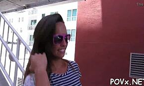 nude cutie shows her pussy for hot pov fucking and sucking competition