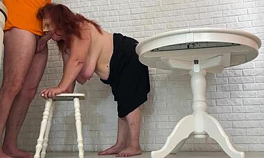 this milf expertly sucks cock before offering her big ass for intense anal action.