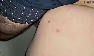 First Time Anal Sex with Tight Hole Using Sperm as Natural Lubricant for Double Cum Inside.