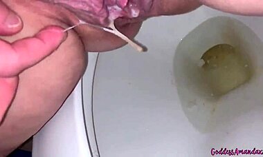 Lick every drop of cum from my dripping wet pussy now.