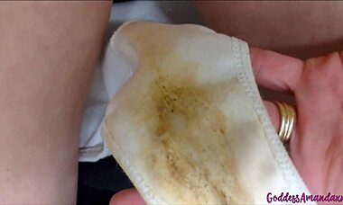 Follow me in my extra dirty cotton panty now