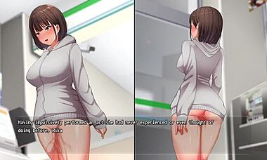 Hey, wanna see a girl strip naked on the street at night?