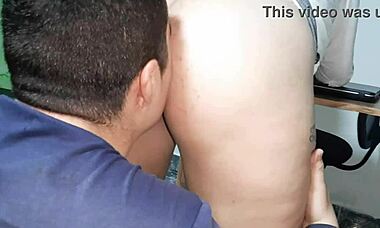 I’m Begging My Boss for a Raise by Licking Her Sweet Pussy! 😜