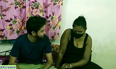 Indian teen boy bangs hot room service girl in hotel
