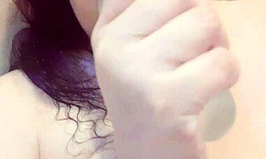 Colombian Teen Masturbates in Bathroom and Continues in Bedroom