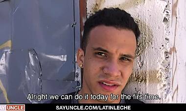 Latinleche Straight Latino Paid to Ride Big Uncut Dick