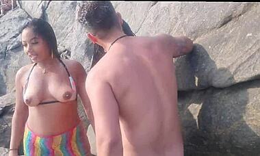 Fudelan�a com orgia na praia do rio de janeiro brazil