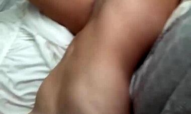 Is that slutty teen masturbating her pretty pussy?