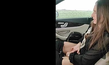 Wanna watch me masturbating publicly in my car right now?