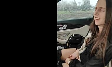 Wanna watch me masturbating publicly in my car right now?