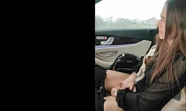 Wanna watch me masturbating publicly in my car right now?