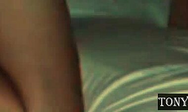 I slipped into the wrong hole, pushed deep in her backdoor. She winced but soon begged for more!