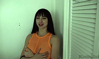 Stripper Step Sister Blackmailed by Brother - Dylann Vox Skylar Vox Preview