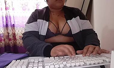 Stepmom’s employee bangs her hard in office chaos