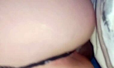 Pawg milf takes monster cock in doggystyle, cumming sloppy and nasty.