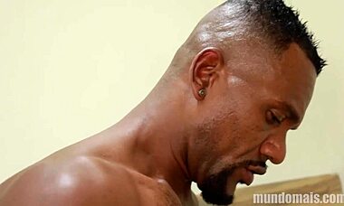 Guys enjoy a perfect massage turning into sucking and sex.