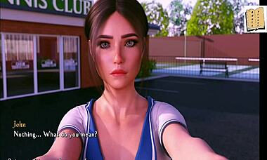 Being A Dik Chick Route 51 Hot Kiss With Jill In Changing Rooms!