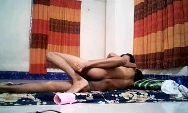 cowgirl position ebony couple making noise with the bed hanif pk and popy fuck rough