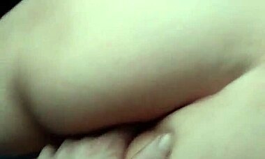 husband fingers my tight nerdy pussy... oops