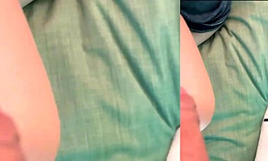 Birthday Surprise with Hot Kisses, Pussy Play, Blowjob, and Internal Cumshot