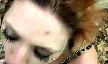 we got CAUGHT FUCKING in the park as I CAME in her