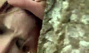 we got CAUGHT FUCKING in the park as I CAME in her