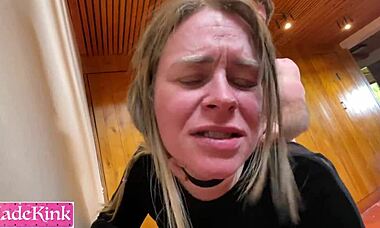 Twisted Priest Blackmails and Forces Married Girl into Rough POV Sex