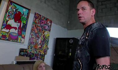 18 Year Old Amateur Gets Fucked In The Warehouse