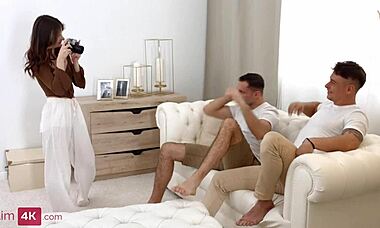 Baby doll, this sweet petite babe craves a wild mmf threesome with double action.