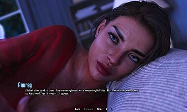 sharing a bed with my stepmom in this 3d hentai.