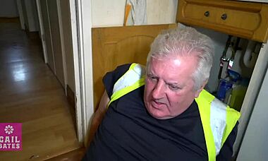 Hot Stripper Bangs Old Plumber to Cover Repair Costs, Wild Trailer! 😜