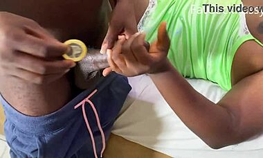 easther week, the sweet housewife, experiences a full fucking session with big black cock