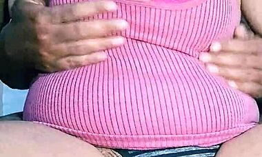 this indian girl showed off her juicy hairy pussy. her big boobs bounced in a steamy close-up scene.