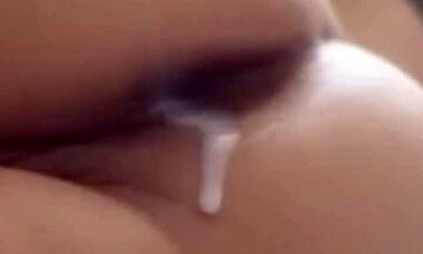 Maid Slut Cleans Room, Ends Up with Cum in Her Tight Ass!