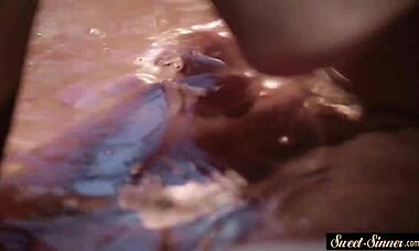 gorgeous young ebony gets doggystyled by stepdad