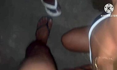 Casada Giving It to Two Guys on the Dutra Walkway! What a Scene!