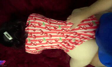 cheating milf explores new experiences at home