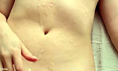 damn, quick and intense couple sex! that hairy pussy takes it all!