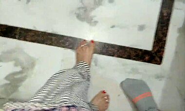 Stepson Fucks Stepmother During Massage