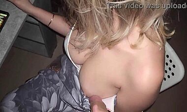 Jerking Off to My Best Friend's Mom While She's Distracted