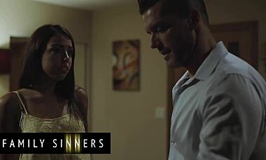 I can’t hold back, I let my boyfriend’s dad bang me hard!