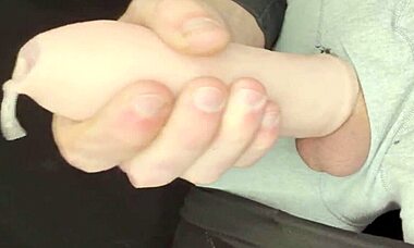 dude, check robbystrokes with that huge cumshot using a foreskin extender... wild!