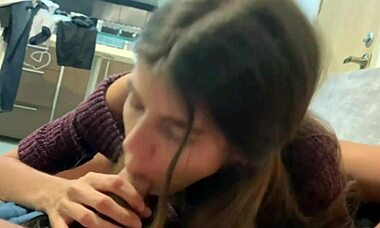 Stepbrother Solo Rubs Pussy And Panties Creampie