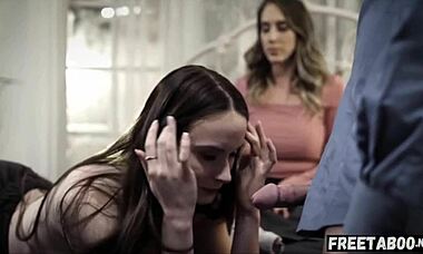 Discovering Girlfriend's Identical Twin Sister Leads to Cheating Creampie Sex