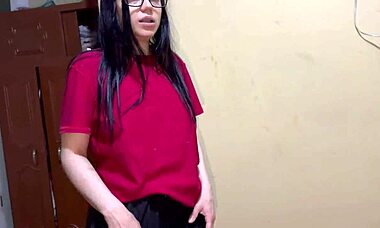 Step-Cousin Arrives Insatiable, Sucks Cock Deepthroat, Bent Over For Pov Fuck