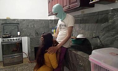 I Remove The Bait From My Stepbrothers Penis In The Kitchen I Gave Him A Luxurious Homemade Blowjob