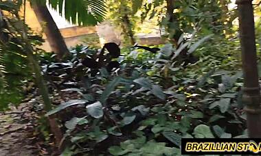 encounter with a petite latina brunette in the wilderness