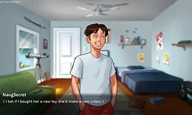 I caught my stepmom masturbating in bed