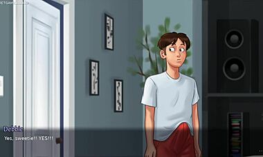 I caught my stepmom masturbating in bed