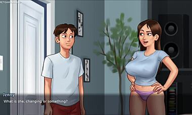 I caught my stepmom masturbating in bed